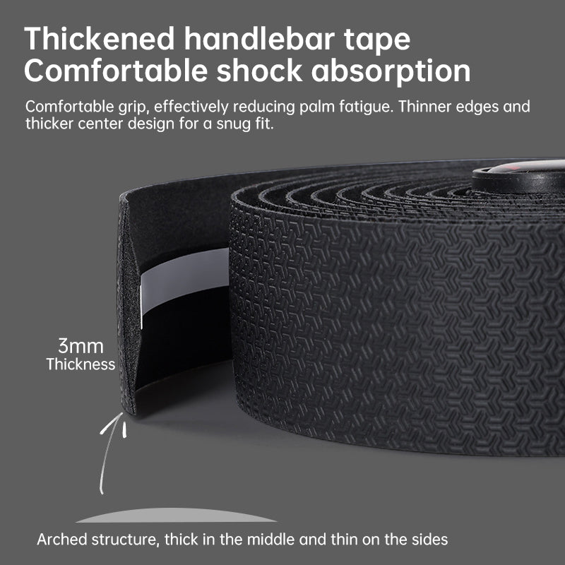 NPY Mamba Pattern Handlebar Tape for Road Bikes - Anti-slip, Sweat-absorbent and Breathable Road Bicycle Handlebar Tape