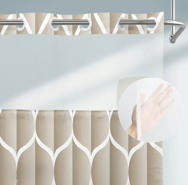 GeoWave Shower Curtain