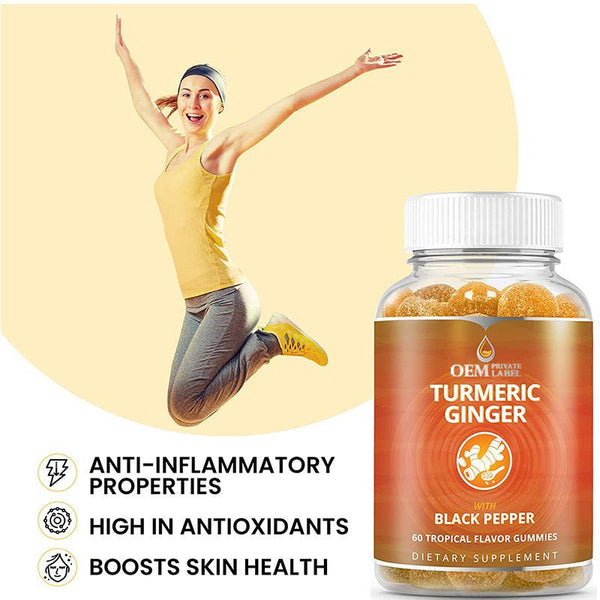 Curcumin gummies black pepper gummies