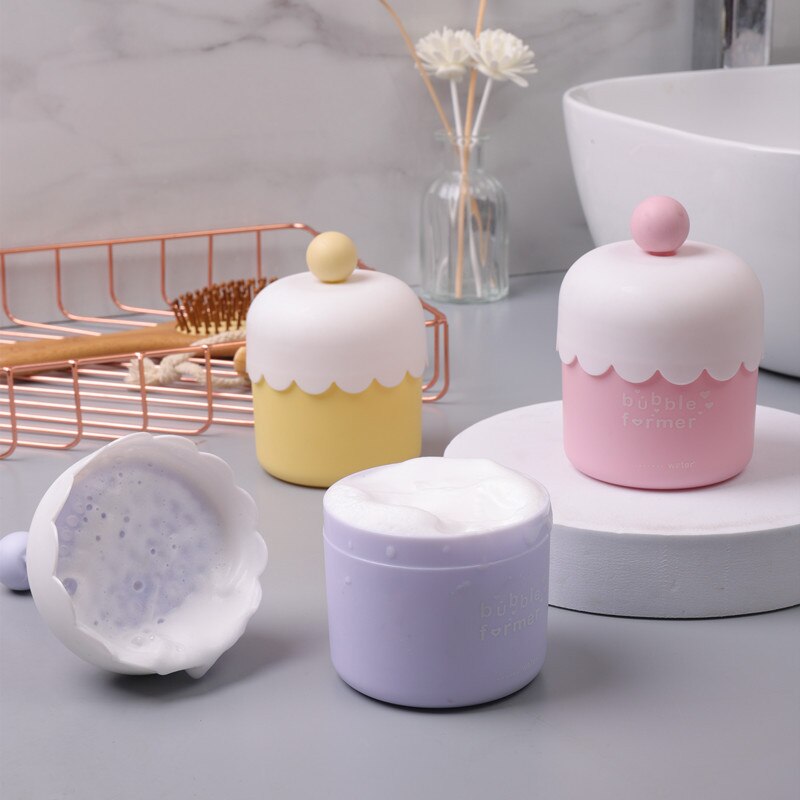 Portable Foam Maker Cup Bubble Foamer Maker Facial Cleanser Foam Cup Body Wash Bubble Maker Bubbler for Face Clean Tools