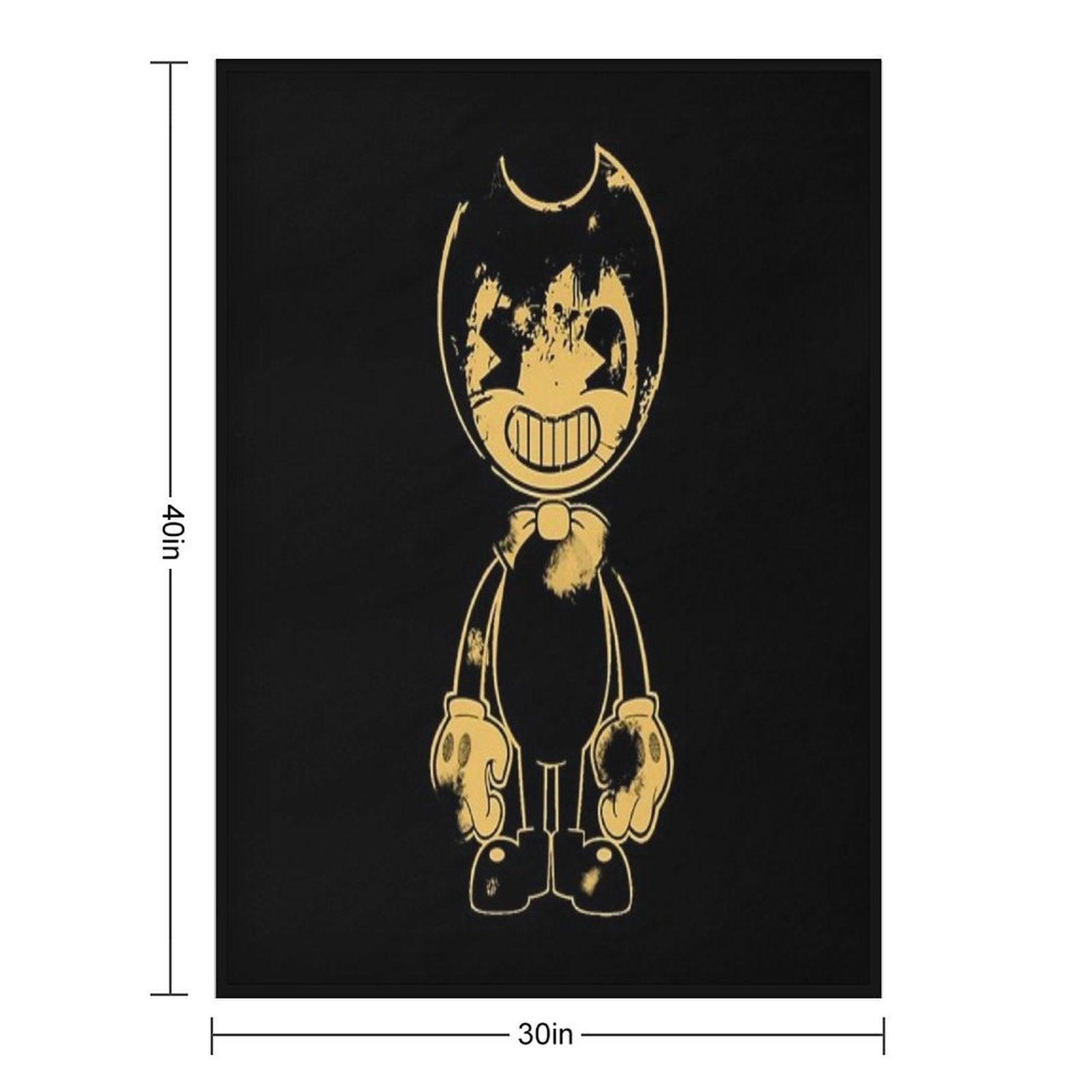 Bendy And The Ink Machine Throw Blanket