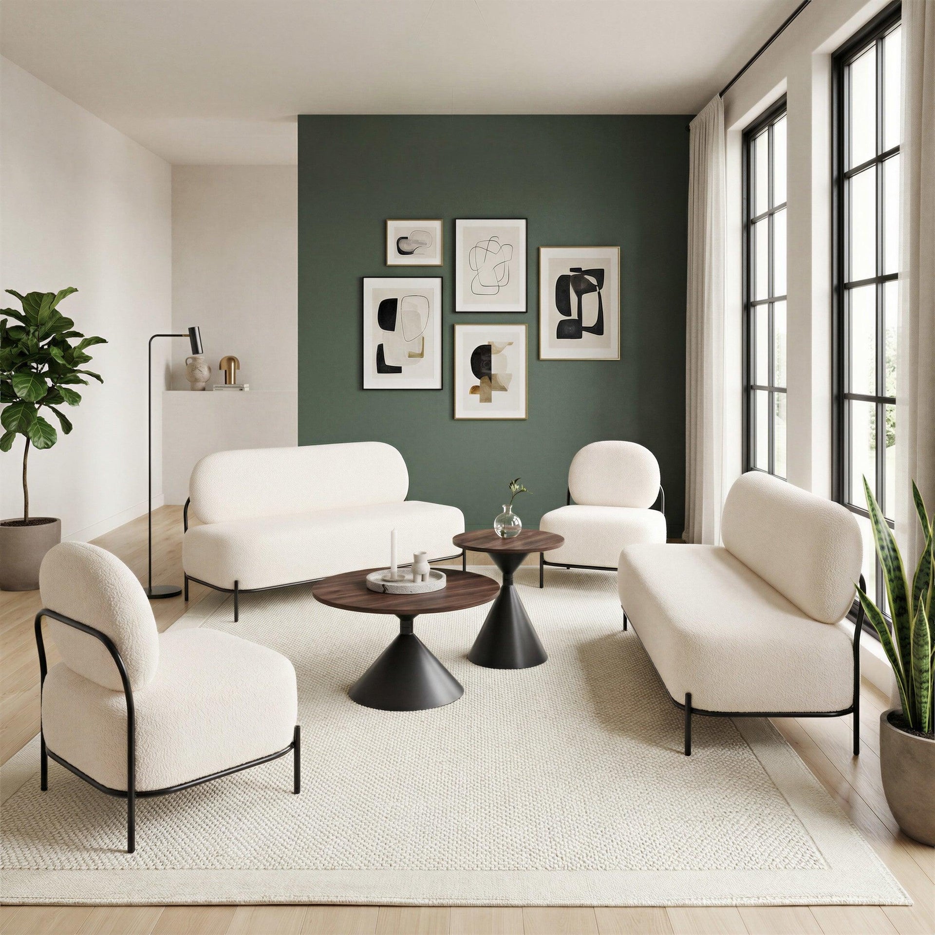 Arendal Accent Chair Vanilla