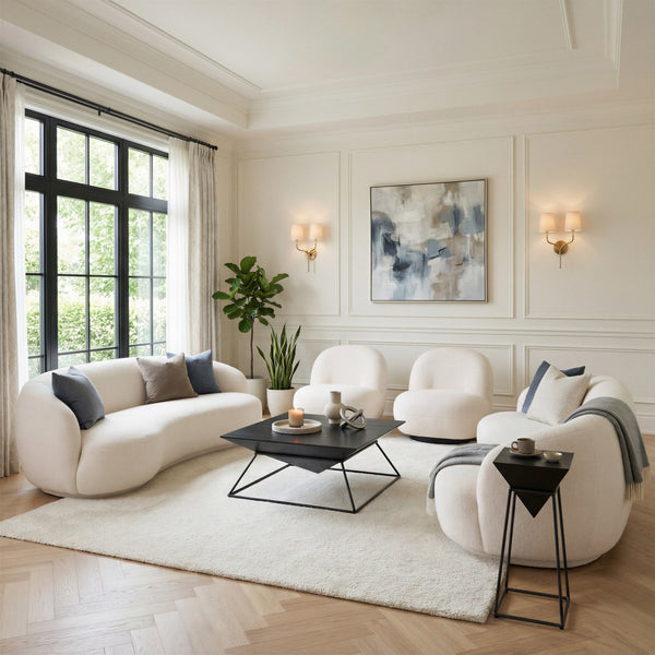 Myanmar Accent Chair Cream