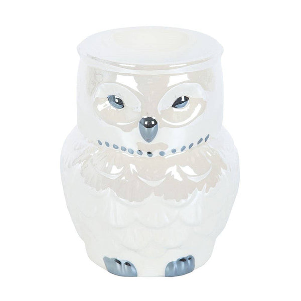 Iridescent Owl Tealight Wax Warmer