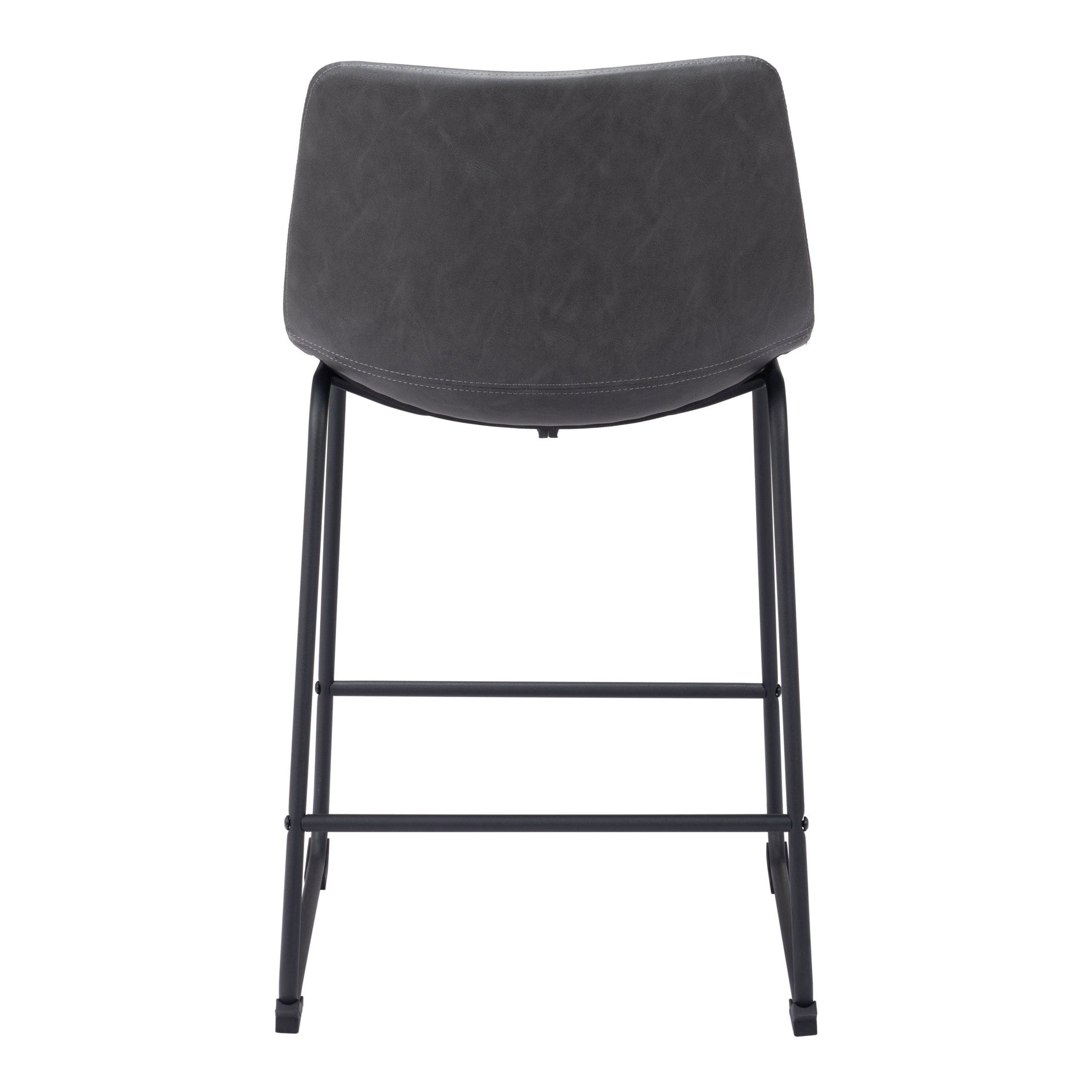 Smart Counter Stool (Set of 2) Charcoal