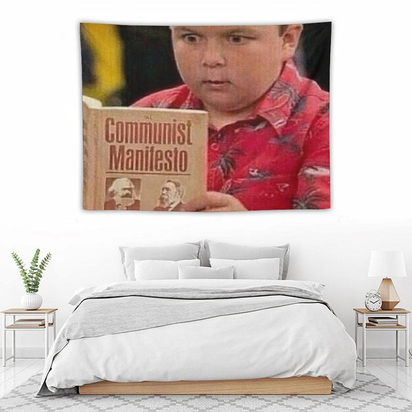 Gibby Gives The Manifesto A Read Tapestry