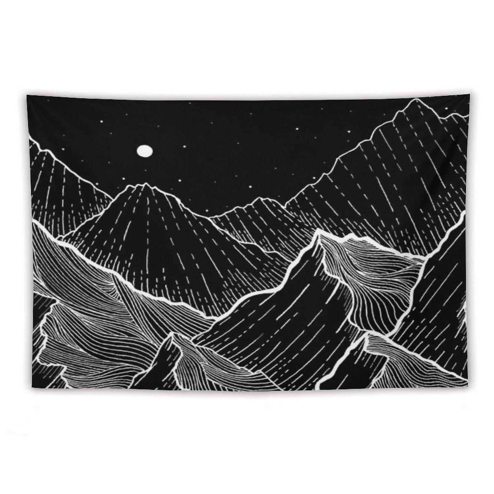 Sea Mountains Tapestry