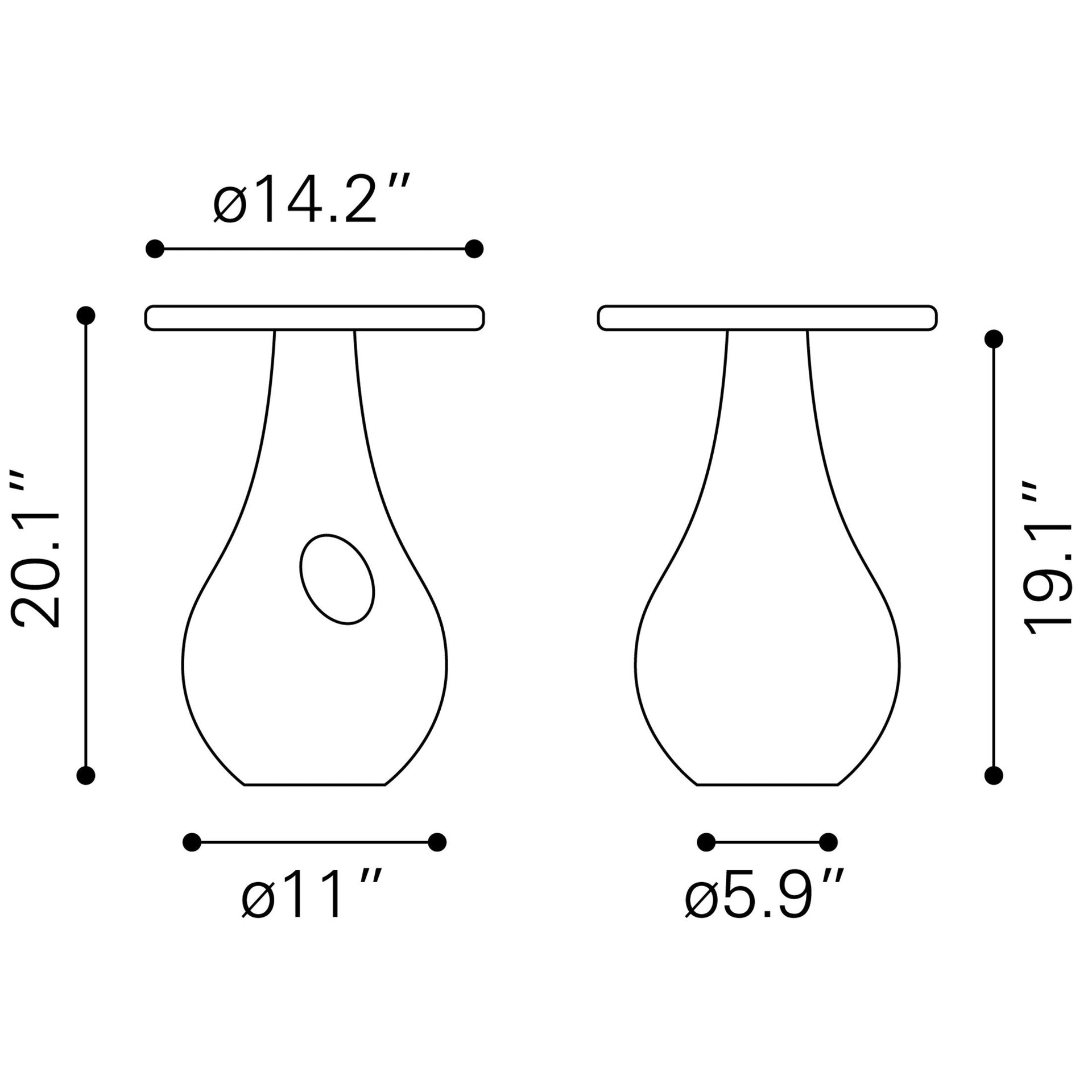 Piho Side Table Black