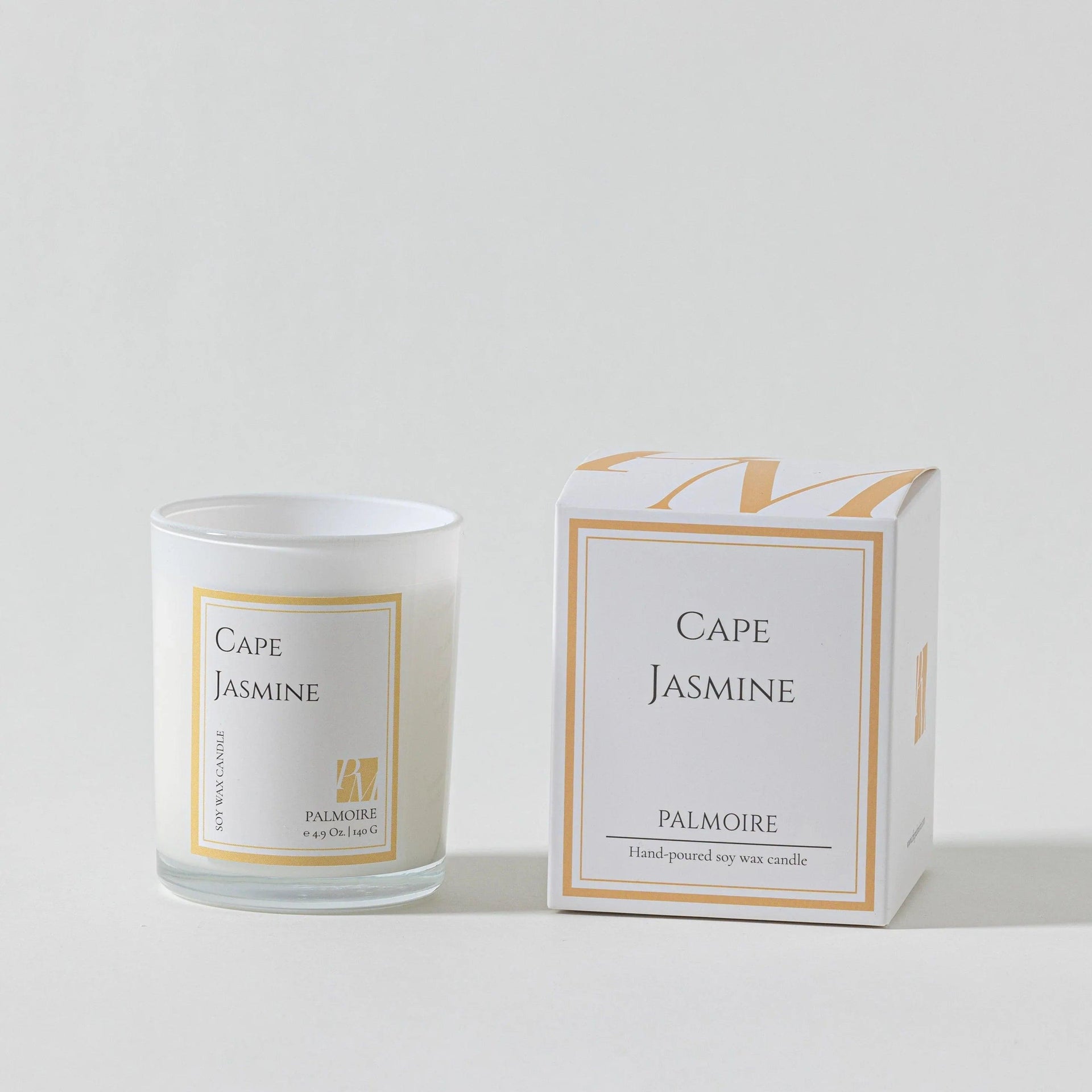 Cape Jasmine Soy Wax Candle - Gifts for You 'n Me