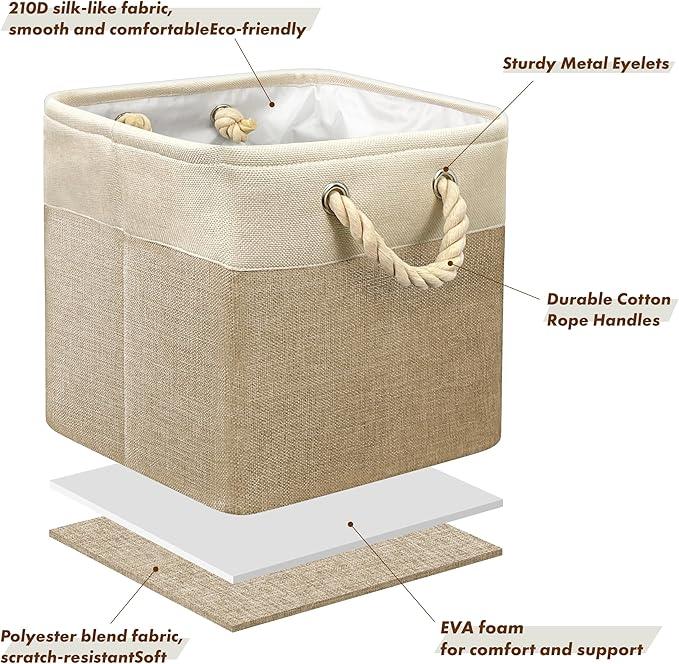 SIMPLE HOUSEWARE Fabric Storage Cubes, 13