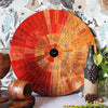 Wine Wheel Handcrafted Wood - for Both Amateurs and Connoisseurs, A Guide to On Tasting, Identifies Primary, Secondary & Tertiary Flavors, as Well As Colors - Use as is, Decor or Cheeseboard (Glossy)