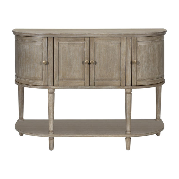 Ayanna Accent Cabinet with Lower Shelf - Reclaimed Wheat