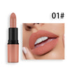 Matte Lipstick Bean Paste Plum Color Sexy Red Nude Beige Brown Red Bullet Lipstick - 1