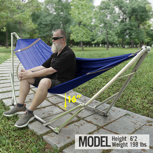 Tranquillo Original Stainless Steel Hammock Stand