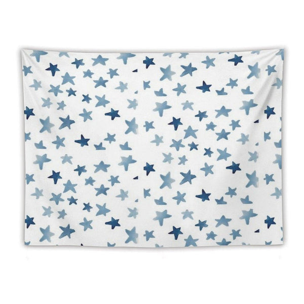 Blue Stars Tapestry