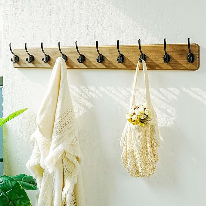Dseap Coat Rack Wall: 38-1/4