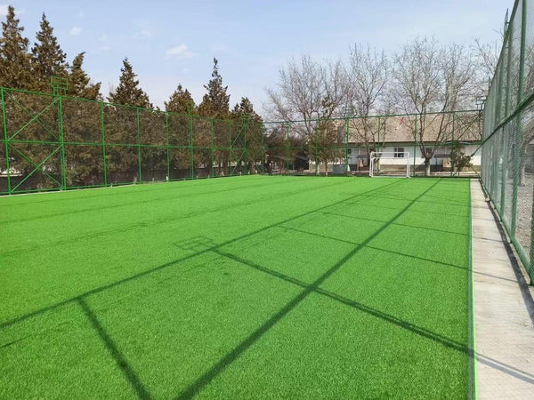 2FTX10FT Outdoor Artificial Grass Runway Blanket, Thick and Realistic Fake Grass Roll Decoration 1.38 