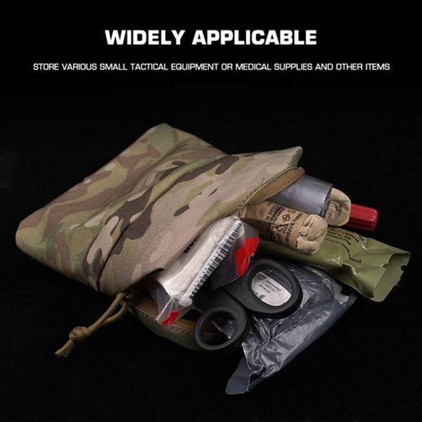 Tactical 6x5in GP MOLLE pouch for mags, fits FCPC or Utility GP Backpack.