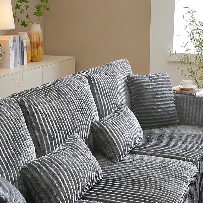 HYJT-H&K Modular Sectional Sofa Cloud Sectional Couch, 107