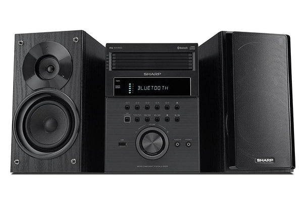 Sharp 5-CD Micro Shelf Speaker System with Bluetooth, USB, AM/FM Radio - Gifts for You 'n Me