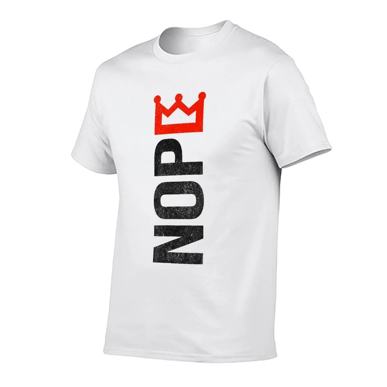 No Kings Protest Sign Vertical American Pride 4th of July Comfortable T-Shirt