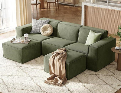 LINSY HOME Modular Sectional Sofa, 105
