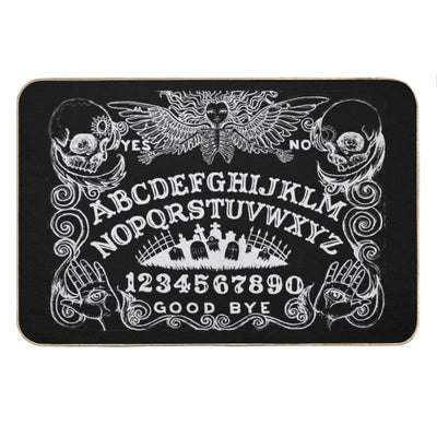 Black Witch Board Bath Mat