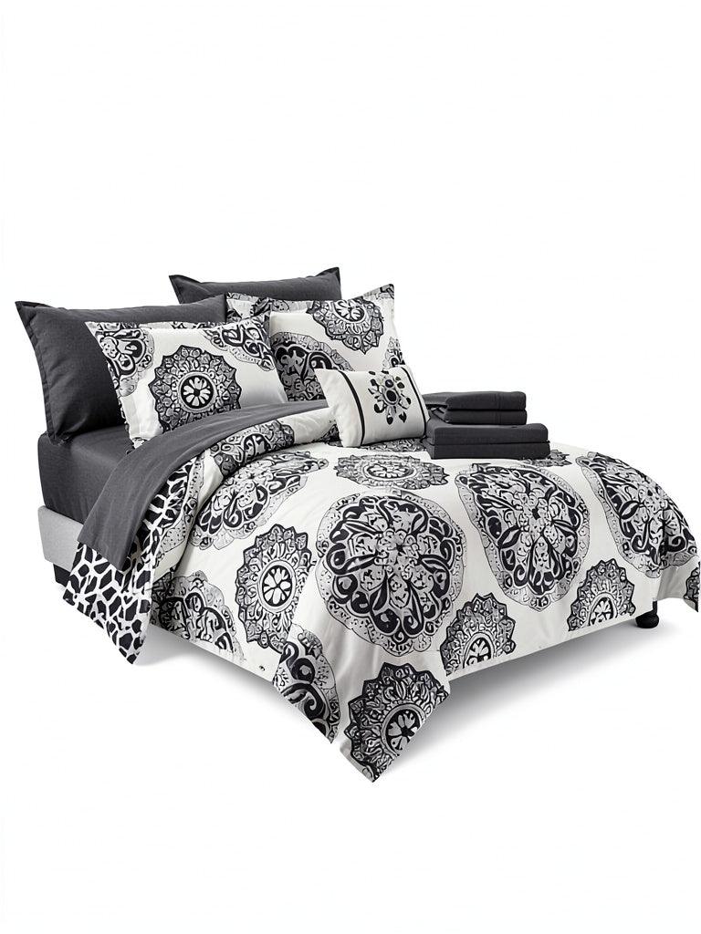 Chic Home Barcelona 6-PC Twin Midweight Reversible Comforter