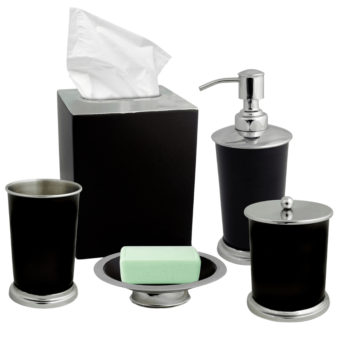 Bathroom Set – Maebrie, 5 Piece Brown