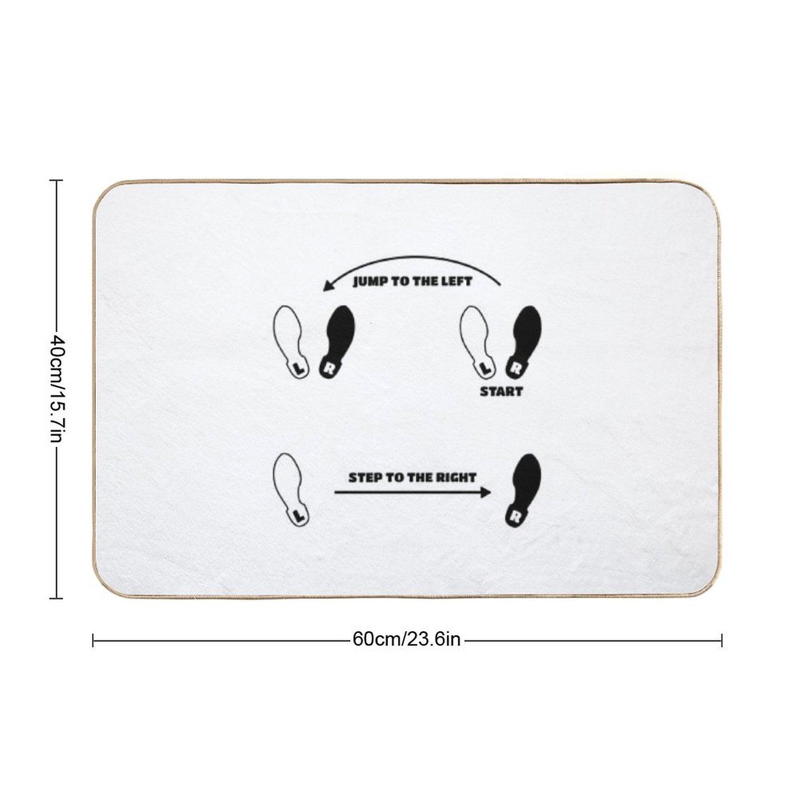 Time Warp Bath Mat