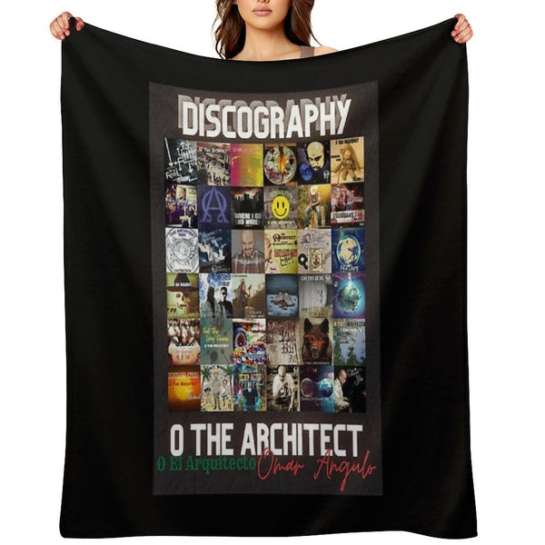 Complete Discography Shrink-resistant Throw Blanket