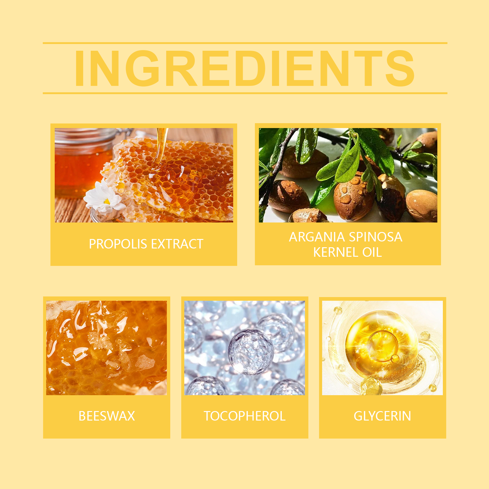 Propolis Moisturizer Stick, Long-Lasting Moisturizing And Gentle Care Of Dry Skin Daily Skin Care Facial Moisturizer Stick