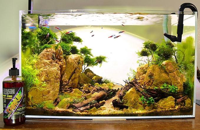 Thrive+ All in One Liquid Aquarium Plant Fertilizer – 500ml Highly Concentrated Aquatic Plant Fertilizer Solution – Nutrient-Rich Aquarium Plant Food – Convenient Usage – Effective Results