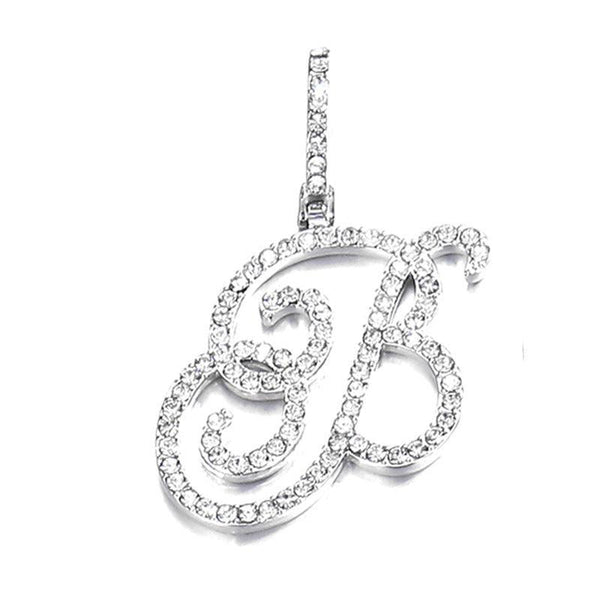 Hip hop accessories grass letter pendant melon seed buckle Cuban chain accessory