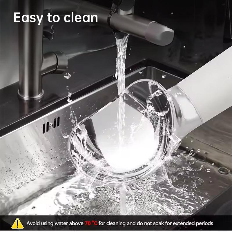 Rechargeable Heated Scoop: Adjustable Temp, Rapid Heat for Ice Cream & More