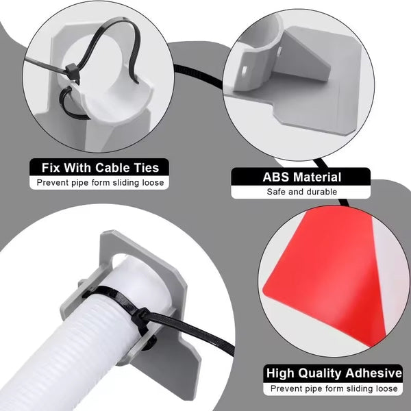 Adjustable Intex Pool Hose Holder - Durable Anti-Slip Mount, Summer Accessory