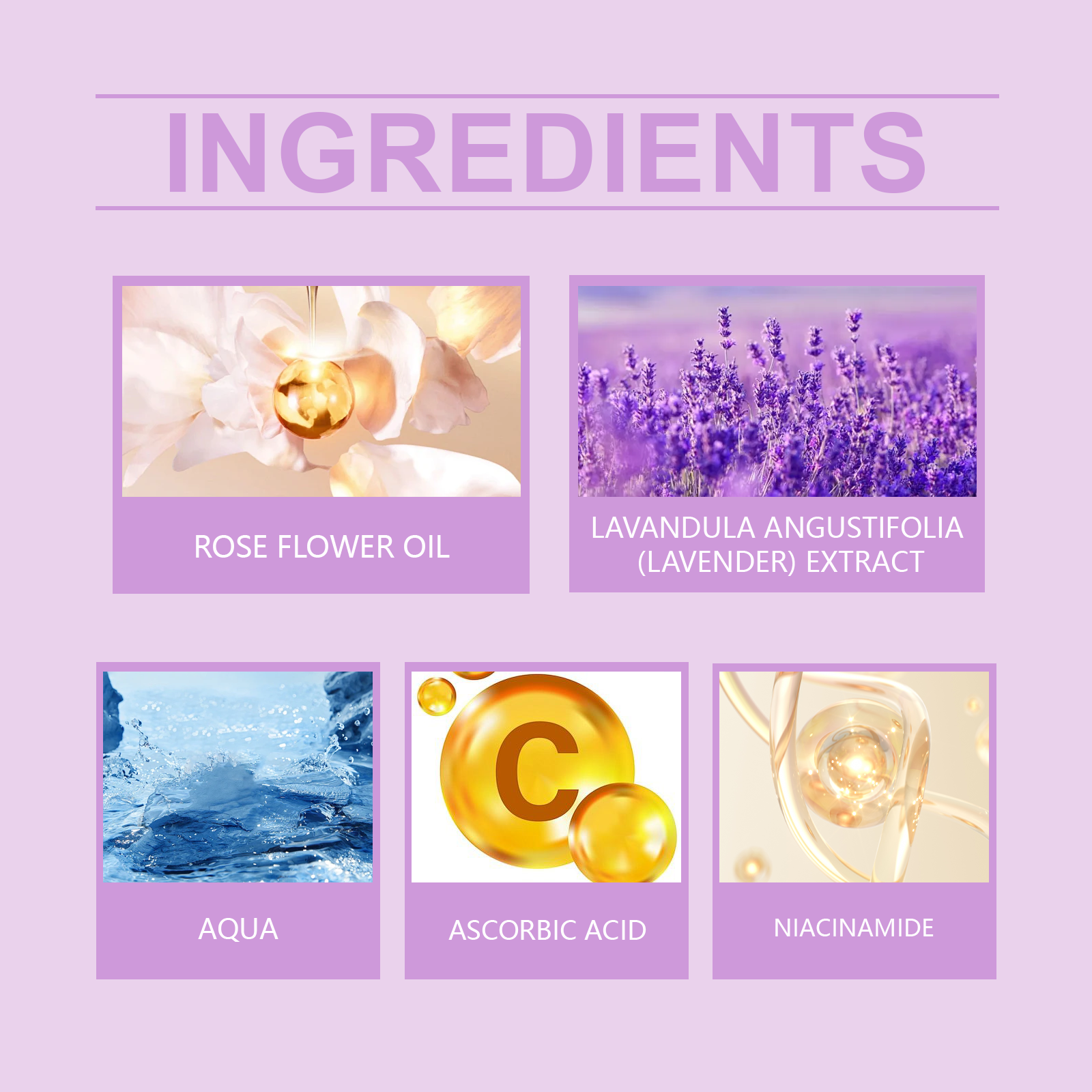 Women's Charm Perfume Lasting Fragrance Fresh Rose Elegant Fragrance Dating Commute Attractive Convenient Perfume