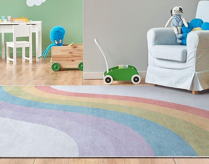 Well Woven Kids Rainbow Rug, 3'3