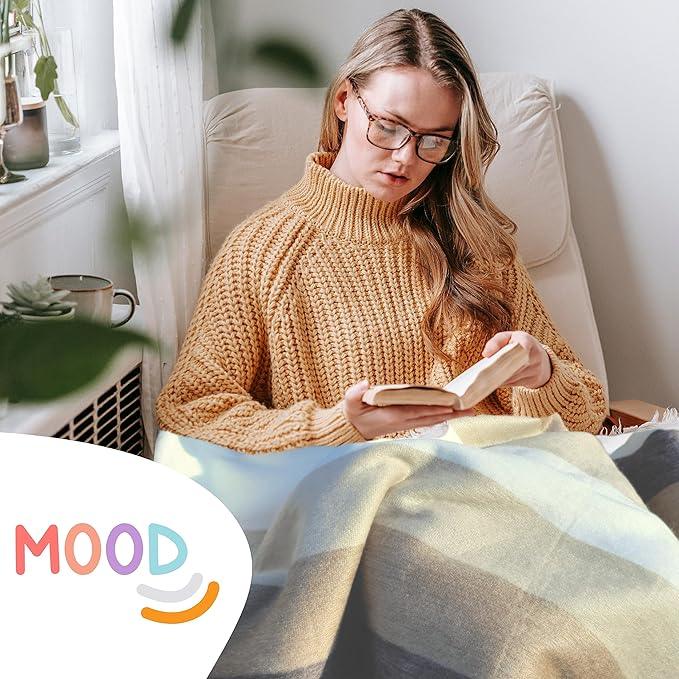 LATITUDE ZERO, Alpaca Wool Throw Blanket | Warm, Ultra-Soft, Breathable, Non-Itchy Blanket-Throw | Hypoallergenic and Beautiful Fabric (Brown)
