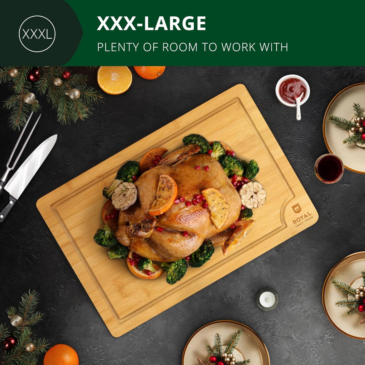 Cutting Board 3XL, 24” x 18”