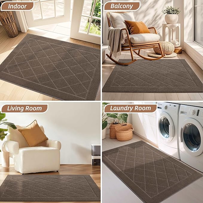 BEQHAUSE Dirt Trapper Door Mat 24