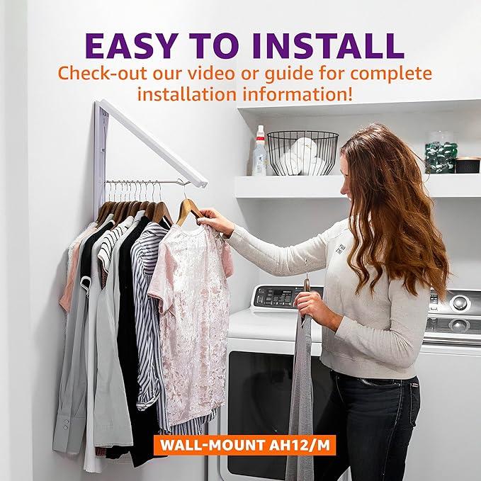 InstaHanger - The Original Collapsible Clothes Storage and Drying Rack