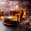 Truck Wine & Whiskey Decanter for Wine Bourbon Scotch or Whiskey Fathers Trucker Gift 1000ml 18