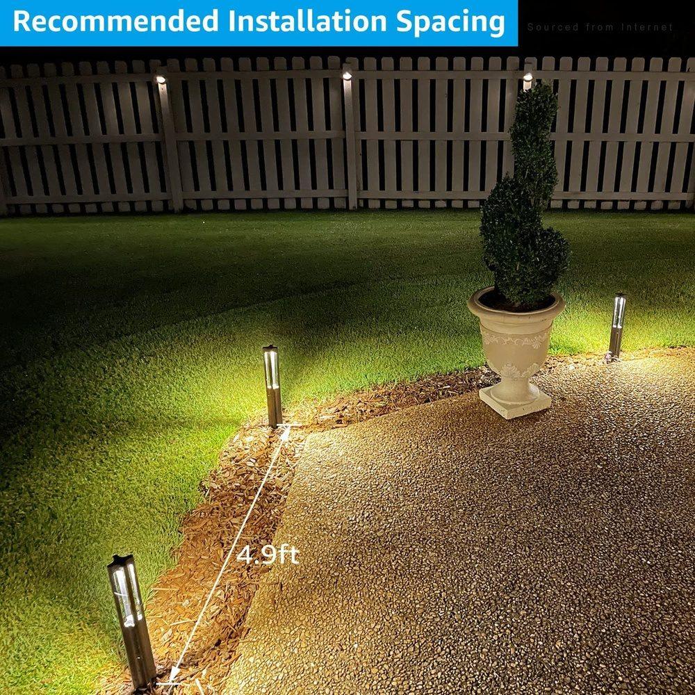 ALP53 6, 10 and 12-Pack Low Voltage Aluminum Pathway Lights Package Cast Aluminum, 3W 12V AC/DC LED Walkway Lighting