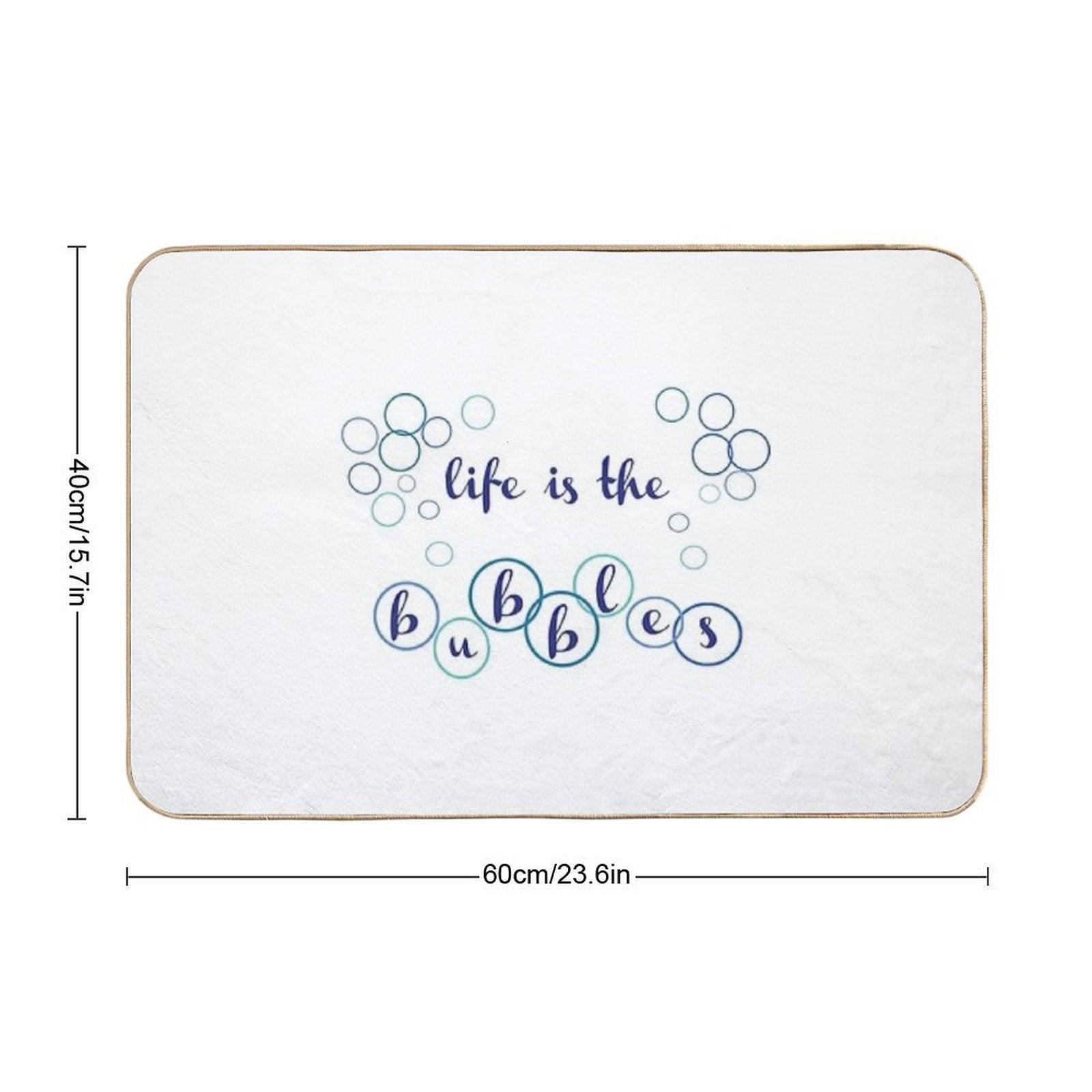 Life Is The Bubbles - Under The Sea! Bath Mat