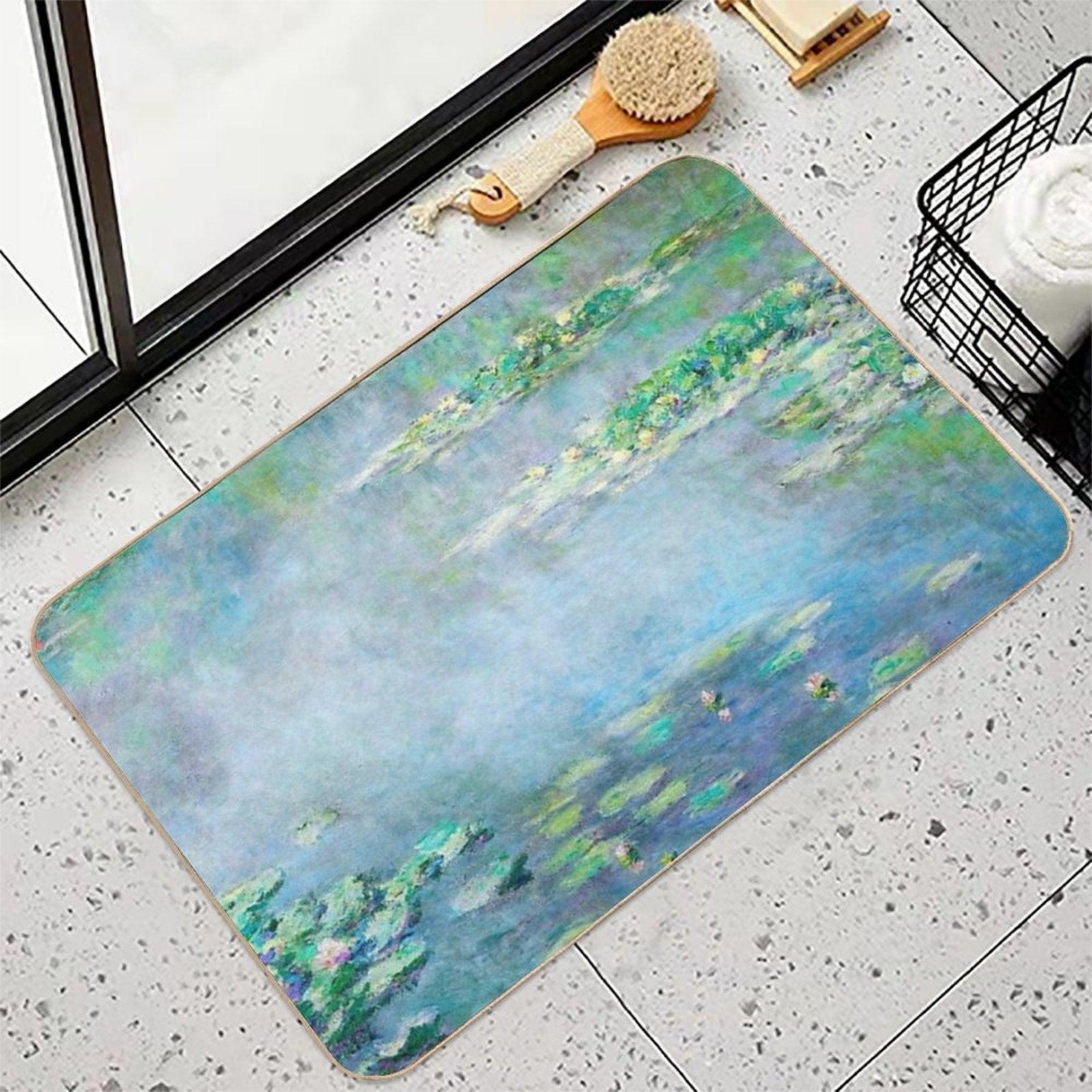 Monet Water Lilies  Nymphéas 1906 Bath Mat