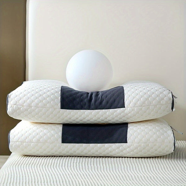 1pc Knitted Pillow SP Neck Protection, Sleep Massage Pillow Core, Household Pillow Moisture Absorption Breathable, Bedding Living Room Bedroom Decoration Pillow DSers Fulfillment