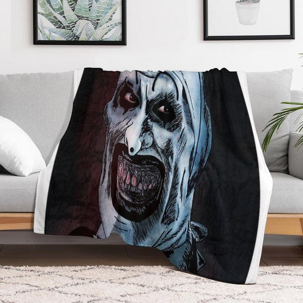Art The Clown Durable Throw Blanket