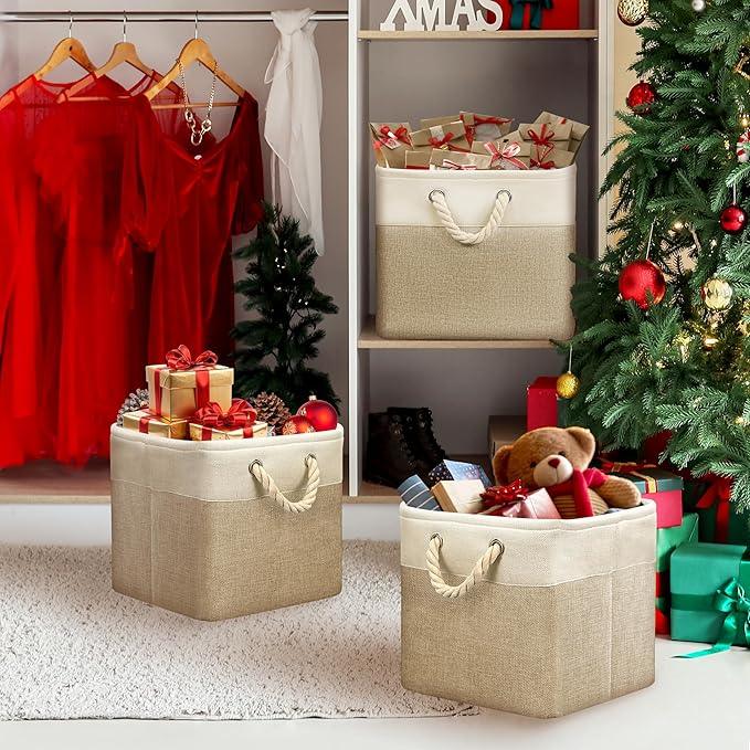 SIMPLE HOUSEWARE Fabric Storage Cubes, 13