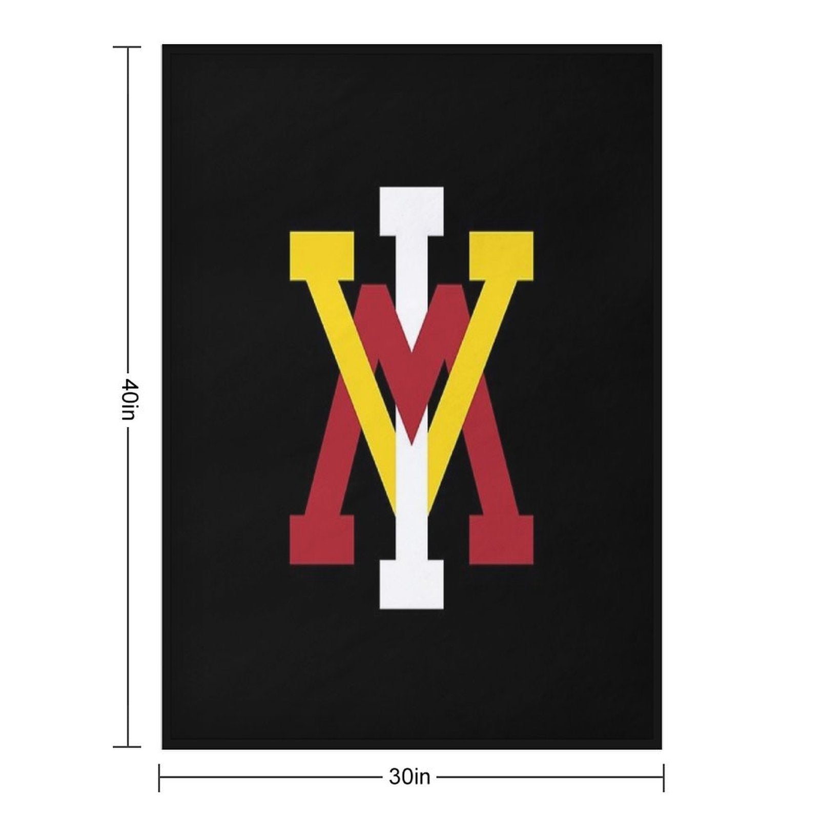 The VMI Iconic Travel-friendly Throw Blanket